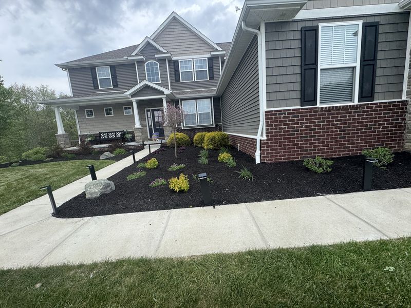 New-construction front bed